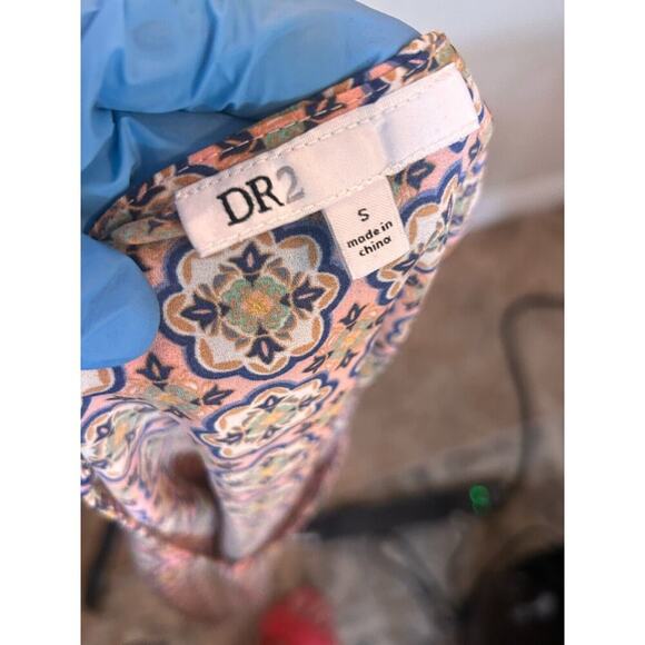 DR2 Women's Geometric Pattern Sleeveless Blouse Small 2-6 💸BOGO🎉 - Picture 4 of 6